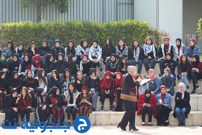 يوم التراث العربي الفلسطيني في ثانوية جلجولية